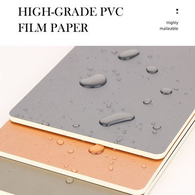 คุณภาพ แผงไฟเบอร์บอร์ดถ่านไม้ไผ่โลหะตกแต่ง PVC Moistureproof โรงงาน