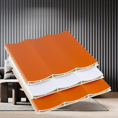 คุณภาพ ตกแต่งภายใน WPC Wood Panel 1220*2440mm 1220*2600mm โรงงาน