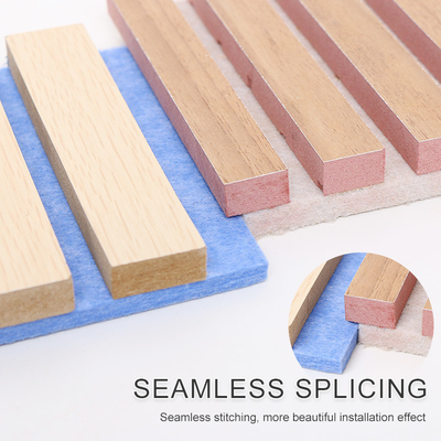 คุณภาพ การปกป้องสิ่งแวดล้อมในห้องประชุม WPC Felt Sound Absorbing Board โรงงาน